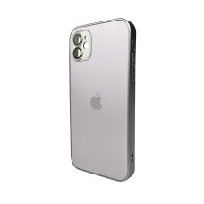 Чохол для смартфона AG Glass Matt Frame Color Logo for Apple iPhone 11 Titanium Grey (AGMattFrameiP11Grey)