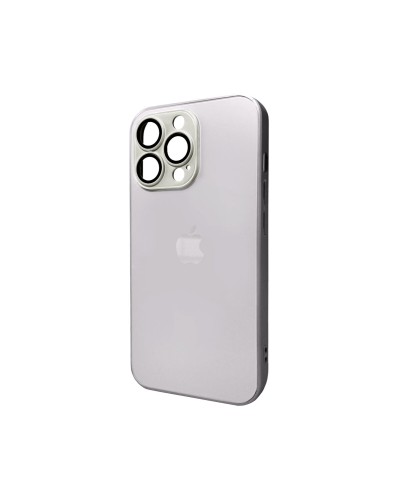 Чохол для смартфона AG Glass Matt Frame Color Logo for Apple iPhone 12 Pro Titanium Grey (AGMattFrameiP12PGrey)