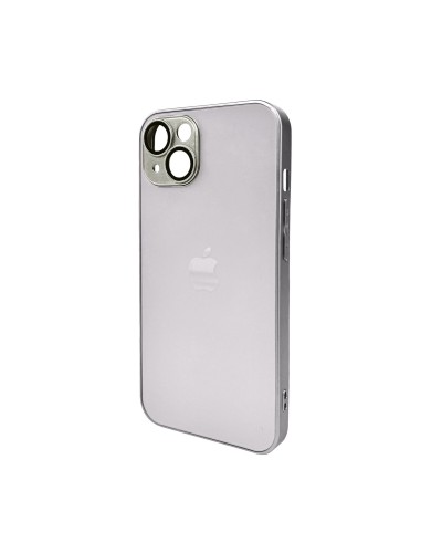 Чохол для смартфона AG Glass Matt Frame Color Logo for Apple iPhone 13 Titanium Grey (AGMattFrameiP13Grey)