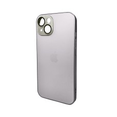 Чехол для смартфона AG Glass Matt Frame Цвет для Apple iPhone 14 Titanium Grey (AGMattFrameiP14Grey)