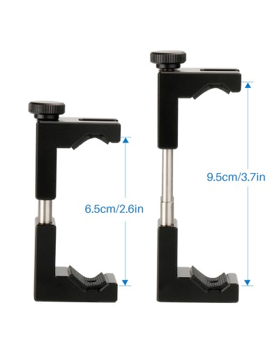 Тримач для телефону Ulanzi Vijim Iron Man II Phone Tripod Mount Black (UV-0505 ST-02) (UV-0505)