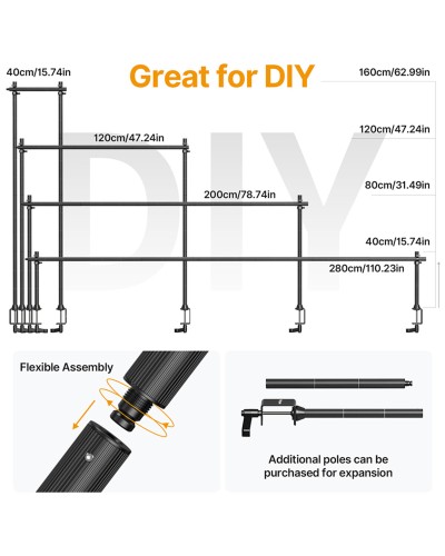 Штатив-тримач Ulanzi Vijim Multifunction Photo Studio Stand (UV-2957 LS15) (UV-2957)