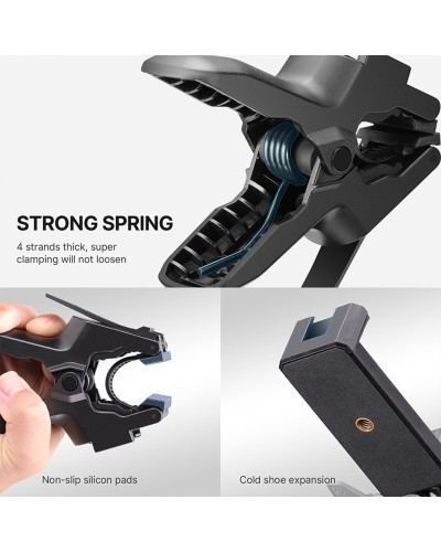 Тримач для телефону U-select Clamp Phone Mount with Adjustable Gooseneck (UV-2997 MP-4) (UV-2997)