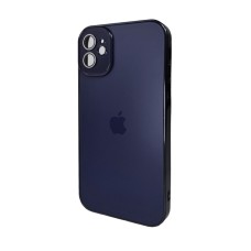 Чехол для смартфона AG Glass Sapphire Frame MagSafe Logo для Apple iPhone 12 Deep Purple (AGSappiFRP12Purple)