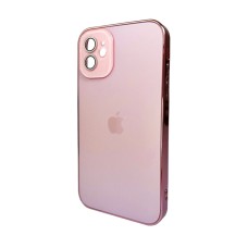 Чохол для смартфона AG Glass Sapphire Frame MagSafe Logo for Apple iPhone 12 Pink (AGSappiFRP12Pink)