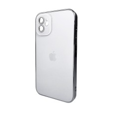 Чехол для смартфона AG Glass Sapphire Frame MagSafe Logo для Apple iPhone 12 White (AGSappiFRP12White)