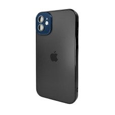 Чехол для смартфона AG Glass Sapphire Frame MagSafe Logo для Apple iPhone 12 Black (AGSappiFRP12Black)