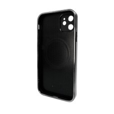 Чехол для смартфона AG Glass Sapphire Frame MagSafe Logo для Apple iPhone 12 Black (AGSappiFRP12Black)