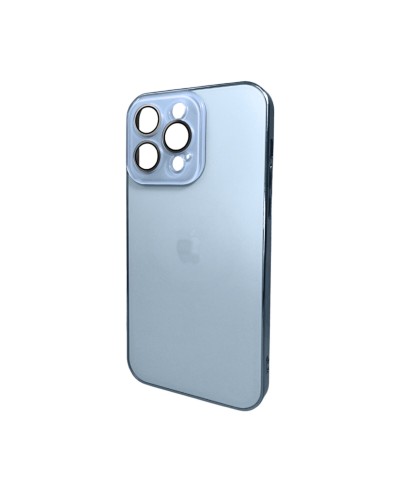 Чехол для смартфона AG Glass Sapphire Frame MagSafe Logo для Apple iPhone 12 Pro Sierra Blue