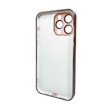 Чехол для смартфона AG Glass Sapphire Frame MagSafe Logo для Apple iPhone 12 Pro Pink (AGSappiFRP12PPink)