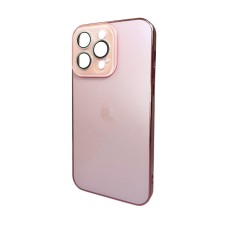 Чохол для смартфона AG Glass Sapphire Frame MagSafe Logo for Apple iPhone 12 Pro Pink (AGSappiFRP12PPink)