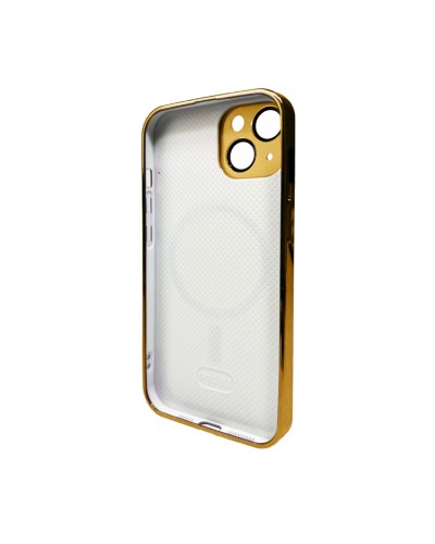 Чохол для смартфона AG Glass Sapphire Frame MagSafe Logo for Apple iPhone 13 Gold (AGSappiFRP13Gold)