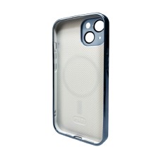 Чехол для смартфона AG Glass Sapphire Frame MagSafe Logo iPhone 14 Sierra Blue (AGSappiFRP14Sierra)