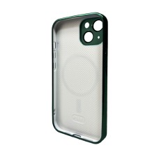 Чехол для смартфона AG Glass Sapphire Frame MagSafe Logo для Apple iPhone 14 Cangling Green (AGSappiFRP14Green)