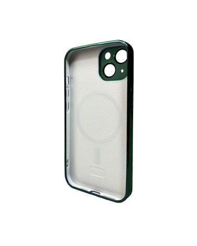 Чохол для смартфона AG Glass Sapphire Frame MagSafe Logo for Apple iPhone 14 Cangling Green (AGSappiFRP14Green)