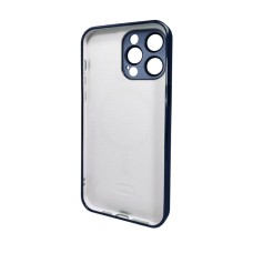 Чехол для смартфона AG Glass Sapphire Frame MagSafe Logo для Apple iPhone 15 Pro Gun Grey (AGSappiFRP15PGrey)