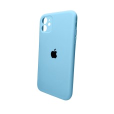 Чехол для смартфона Silicone Full Case AA Camera Protect для Apple iPhone 11 Pro круглый 44,Light Blue (FullAAKPi11P-44)