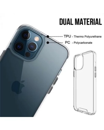 Чехол для смартфона Space for Apple iPhone 15 Transparent (Space15Clear)