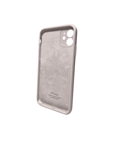 Чехол для смартфона Silicone Full Case AA Camera Protect для Apple iPhone 11 Pro круглый 9, Antique White (FullAAKPi11P-9)