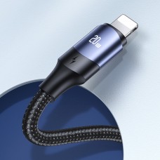 Кабель Usams US-SJ521 U71 Type-C to Lightning 20W PD Fast Charging &amp; Data Cable 1.2m Black (SJ521USB01)