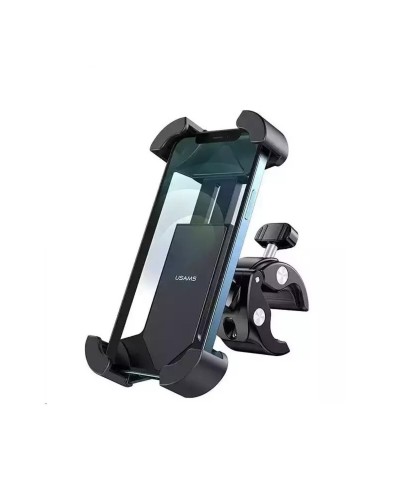 Велотримач для мобільного Usams US-ZJ064 Cycling Shockproof Phone Holder Black (ZJ064ZJ01)