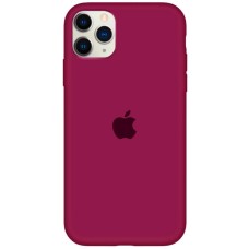 Чехол для смартфона Silicone Full Case AA Open Cam для Apple iPhone 11 Pro Max круглый 35, Maroon (FullOpeAAKPi11PM-35)