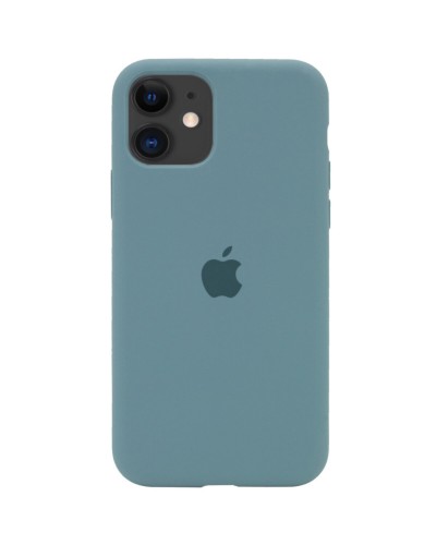 Чехол для смартфона Silicone Full Case AA Open Cam для Apple iPhone 11 Pro Max круглый 46,Pine Green (FullOpeAAKPi11PM-46)