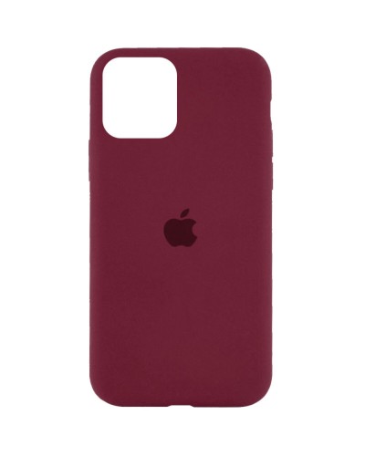 Чехол для смартфона Silicone Full Case AA Open Cam для Apple iPhone 11 Pro Max круглый 47,Plum (FullOpeAAKPi11PM-47)