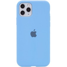 Чехол для смартфона Silicone Full Case AA Open Cam для Apple iPhone 11 Pro Max круглый 49,Cornflower (FullOpeAAKPi11PM-49)