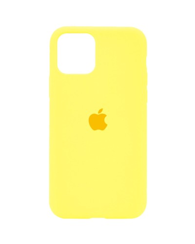 Чехол для смартфона Silicone Full Case AA Open Cam для iPhone 11 Pro Max круглый 56,Sunny Yellow (FullOpeAAKPi11PM-56)