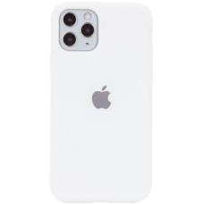 Чехол для смартфона Silicone Full Case AA Open Cam для Apple iPhone 11 Pro Max круглый 8,White (FullOpeAAKPi11PM-8)