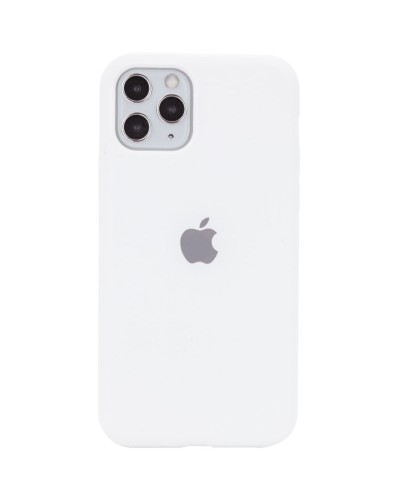 Чехол для смартфона Silicone Full Case AA Open Cam для Apple iPhone 11 Pro Max круглый 8,White (FullOpeAAKPi11PM-8)