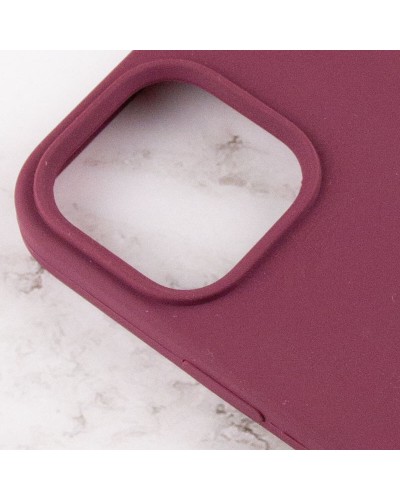 Чехол для смартфона Silicone Full Case AA Open Cam для iPhone 14 Pro 47,Plum (FullOpeAAi14P-47)