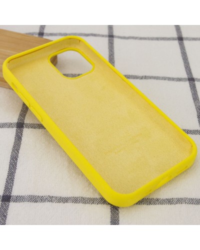 Чехол для смартфона Silicone Full Case AA Open Cam для Apple iPhone 14 Pro 56,Sunny Yellow (FullOpeAAi14P-56)