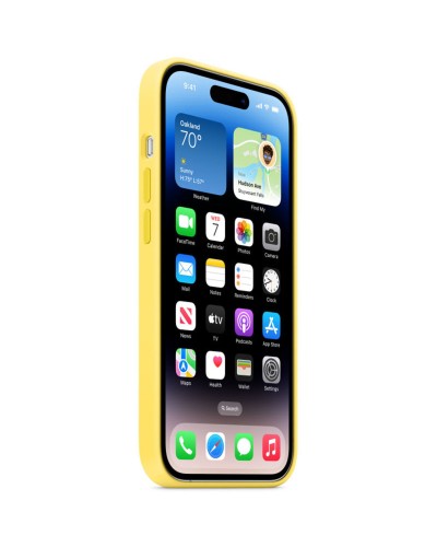 Чехол для смартфона Silicone Full Case AAA MagSafe IC для iPhone 14 Canary Yellow (Orig14CanaryYellow)