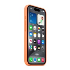 Чехол для смартфона Silicone Full Case AAA MagSafe IC для iPhone 15 Orange (Orig15Orange)