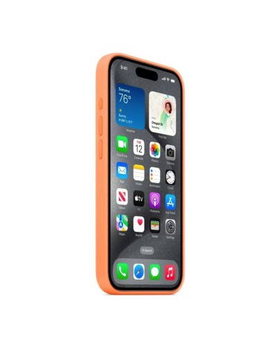 Чехол для смартфона Silicone Full Case AAA MagSafe IC для iPhone 15 Orange (Orig15Orange)