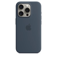 Чохол для смартфона Silicone Full Case AAA MagSafe IC for iPhone 15 Pro Storm Blue (Orig15PDeepBlue)