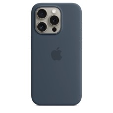 Чехол для смартфона Silicone Full Case AAA MagSafe IC для iPhone 15 Pro Storm Blue (Orig15PDeepBlue)