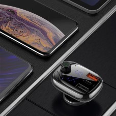 ОЗУ с FM-модулятором Baseus T Shaped S-13 Car Bluetooth MP3 Player (PPS Fast Charger Edition) Black (CCMT000101)