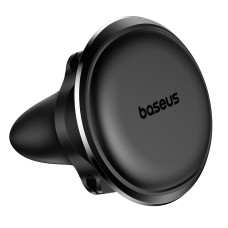 Держатель для мобильного Baseus Magnetic Air Vent Car Mount Holder with cable clip Black (SUGX020001)