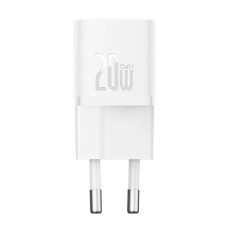 Сетевое зарядное устройство для Baseus GaN5 Fast Charger(mini) 1C 20W EU White (CCGN050102)