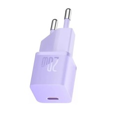 Сетевое зарядное устройство для Baseus GaN5 Fast Charger(mini) 1C 20W EU Purple (CCGN050105)