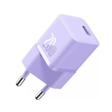 Сетевое зарядное устройство для Baseus GaN5 Fast Charger(mini) 1C 20W EU Purple (CCGN050105)
