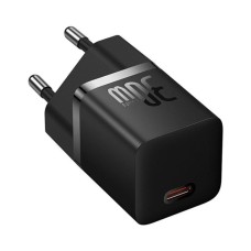 Сетевое зарядное устройство для Baseus GaN5 Fast Charger(mini) 1C 30W EU Black (CCGN070401)