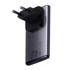 Сетевое зарядное устройство для Baseus GaN5 Pro Ultra-Slim Fast Charger C+U 65W Gray