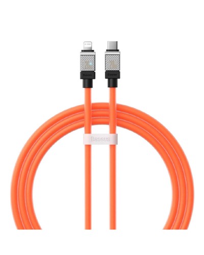 Кабель Baseus CoolPlay Series Fast Charging Cable Type-C to iP 20W 1m Orange (CAKW000007)