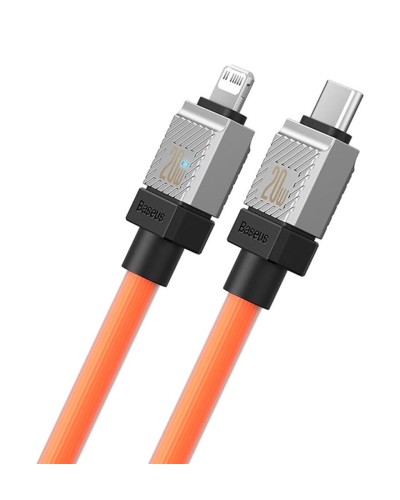 Кабель Baseus CoolPlay Series Fast Charging Cable Type-C to iP 20W 1m Orange (CAKW000007)