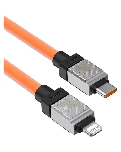 Кабель Baseus CoolPlay Series Fast Charging Cable Type-C to iP 20W 1m Orange (CAKW000007)