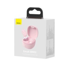 Наушники Baseus Bowie WM01 True Wireless Earphones Pink (NGTW370004)